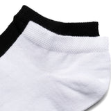 CA0007 CA0007 Sock Women Black-White 2p-1