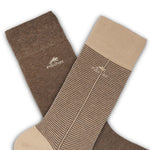 CA0009 Calcetin largo Light Brown 2p-3